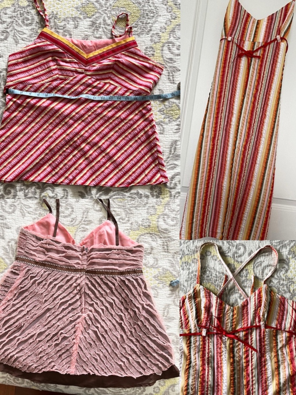 2 Camisoles and 1 Sundress - Summer Bundle!